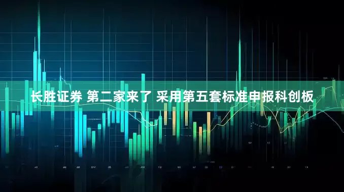 长胜证券 第二家来了 采用第五套标准申报科创板