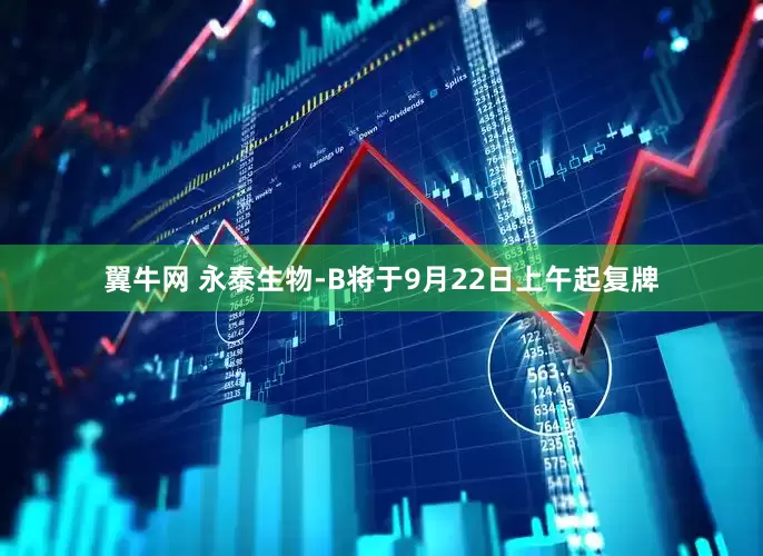 翼牛网 永泰生物-B将于9月22日上午起复牌